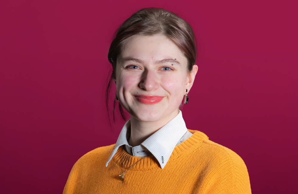 A headshot of the 2026 SOE President's Medallion recipient, Indigo TenEyck.